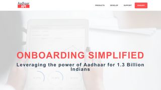 Aadhaar Integration | Authentication and eSign | API and SDK