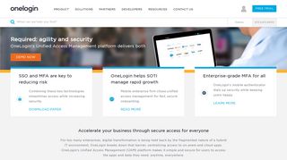 OneLogin: Identity & Access Management for the Hybrid Enterprise