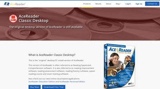 AceReader - Classic Desktop