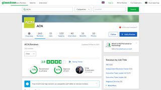 ACN Reviews | Glassdoor.co.uk