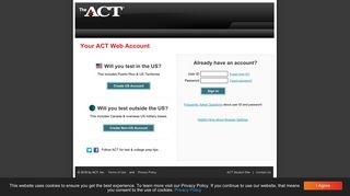 ACT Registration - The ACT Test