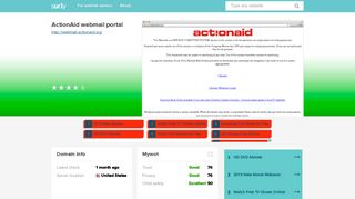 webmail.actionaid.org - ActionAid webmail portal - Webmail Action Aid