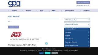 ADP HR.Net - HR Software, Payroll Software, HRIS, HR & Payroll ...