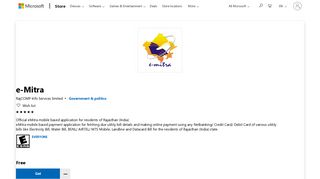 Get e-Mitra - Microsoft Store