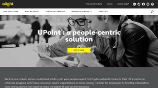 UPoint® Employee Portal | Employee Self Service | Alight