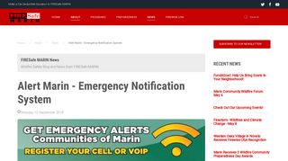 Alert Marin - Emergency Notification System - Wildfire Safety News for ...