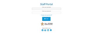 ALL STAR SPORTS CENTRE Staff Portal - Jackrabbit Login