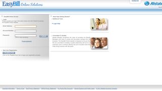 EasyBill Online - Welcome to Allstate Benefits
