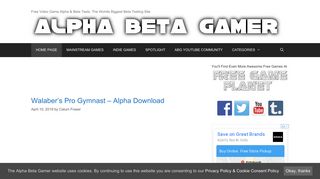 Alpha Beta Gamer - The Free Game Beta Test Archive