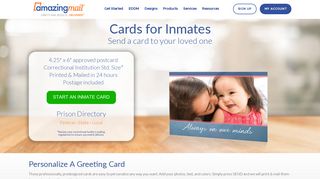 Prison Greeting Cards for Inmates – Jail Approved - AmazingMail
