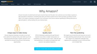 amazon appstore developer