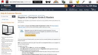 Amazon.com Help: Register Your Kindle