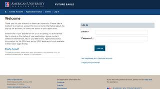 Future Eagle Portal - American University