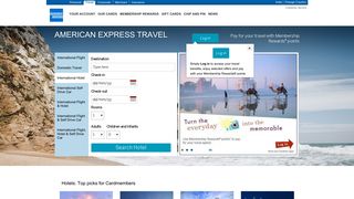 American Express Travel IN: Flight, Hotel & Car