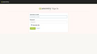 Ancestry.com Single-Sign-On