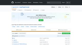 GitHub - agusibrahim/LoginPageConcept: Login Page and dashboard ...