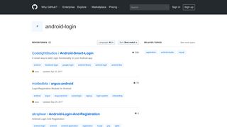 Topic: android-login · GitHub