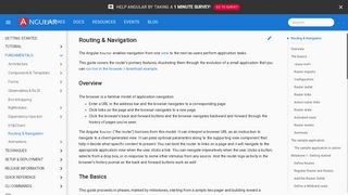 Angular - Routing & Navigation