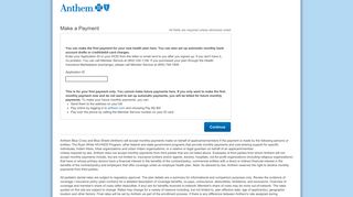 Anthem Blue Cross Payment Login and Support