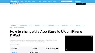 How to change the App Store to UK on iPhone & iPad: Get correct ...