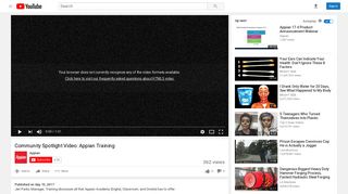 Community Spotlight Video: Appian Training - YouTube