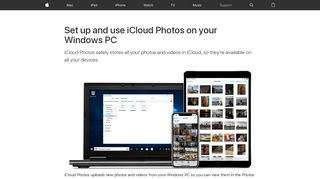 Set up and use iCloud Photos on your Windows PC - Apple Support