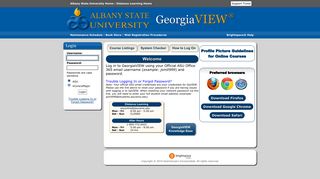 Albany State University - Mobile Online Course Login