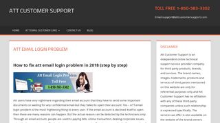 How to fix att email login problem in 2018 (step by step)