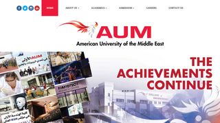 Home - American University of the Middle East (AUM), Kuwait