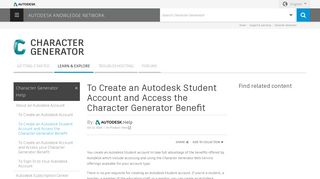 autodesk sign in student