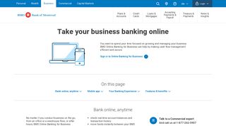 Online Banking for Business | BMO Bank of Montreal