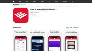 Bank of America Mobile Banking on the App Store - iTunes - Apple