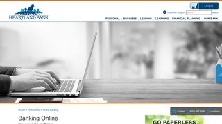 Personal Online Banking Accounts | Heartland Bank