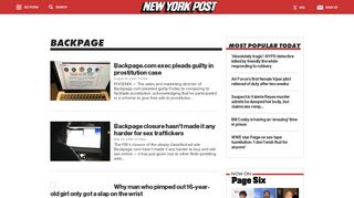 Backpage | New York Post