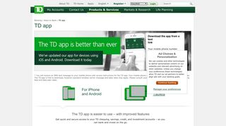 TD app - Electronic Banking | TD Canada Trust