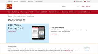 Mobile Banking - CIBC.com