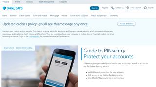 Guide to PINsentry | Barclays