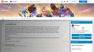 Account glitched? : Blizzard - Reddit