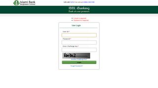 IBBL iBanking - Internet Banking Service - IBBL iBanking - Islami Bank