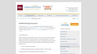 BB&T Benefits - Health Savings Account