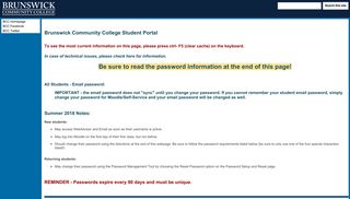 BCC Student Portal Page - Google Sites