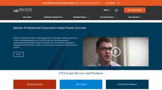 CPA Review Courses | Becker