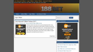 Bet188 Login And Support