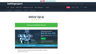 Bet Victor Affiliates