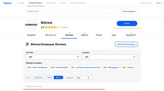 Working at Bidvest: Employee Reviews about Pay & Benefits | Indeed ...