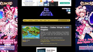 BittyBay - Online Virtual Animal Kingdom - Free Multiplayer Online ...