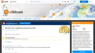 Bitvisitor.com, A Legit Bitcoin Faucet from 2014 : Bitcoin - Reddit