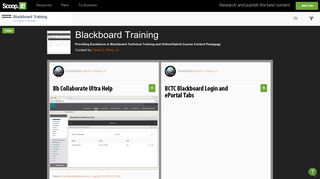Blackboard Training | Scoop.it