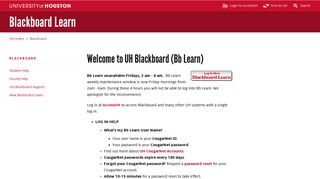 Blackboard Problems Login And Support
