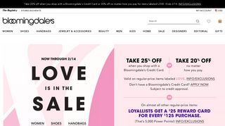 Bloomingdale's Official Site - Shop For Designer Clothing & Accessories
